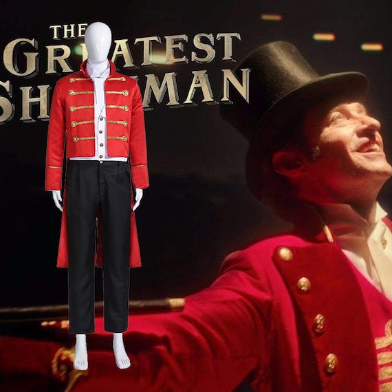 The Greatest Showman Phillip Carlyle red outfit cosplay costume cosplay suit