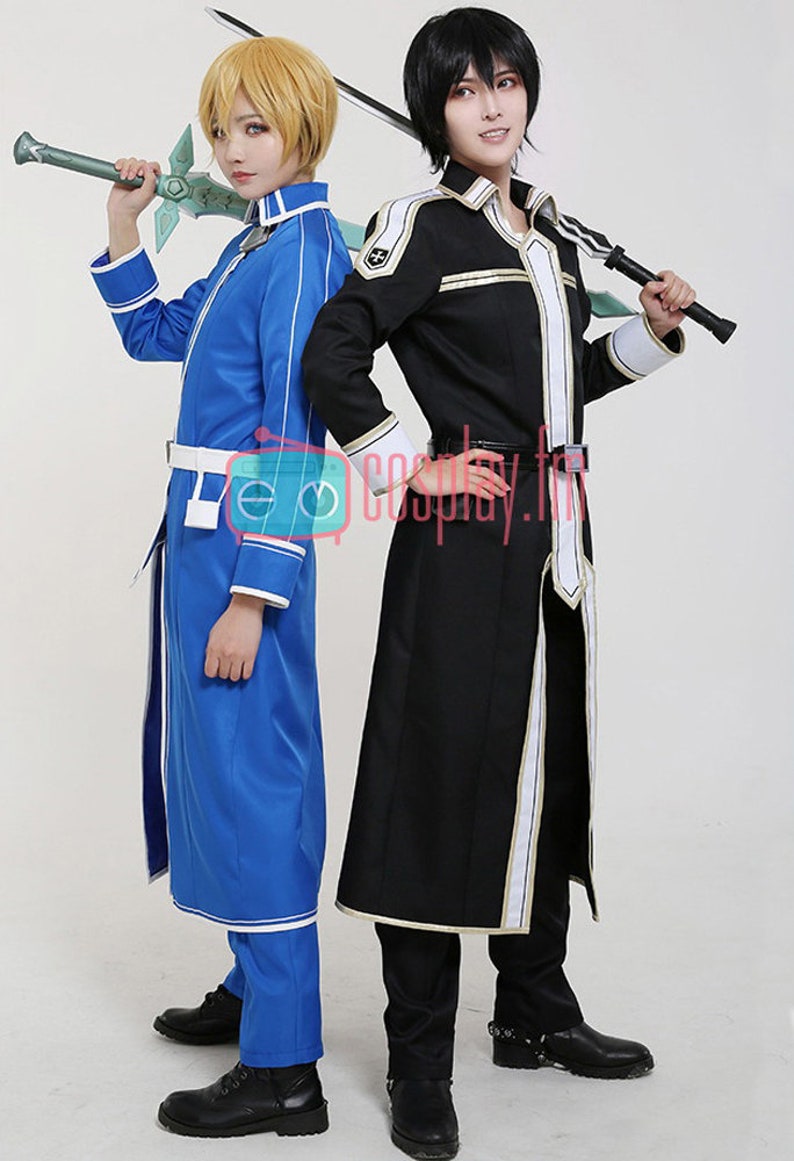 Kirito Cosplay Costume From Sword Art Online 3 Clothing Men S Clothing Valresa Com