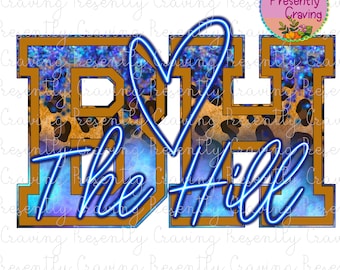 BH The Hill | LuipaardGlitternevel | Geest | Sublimatie | HTV | png