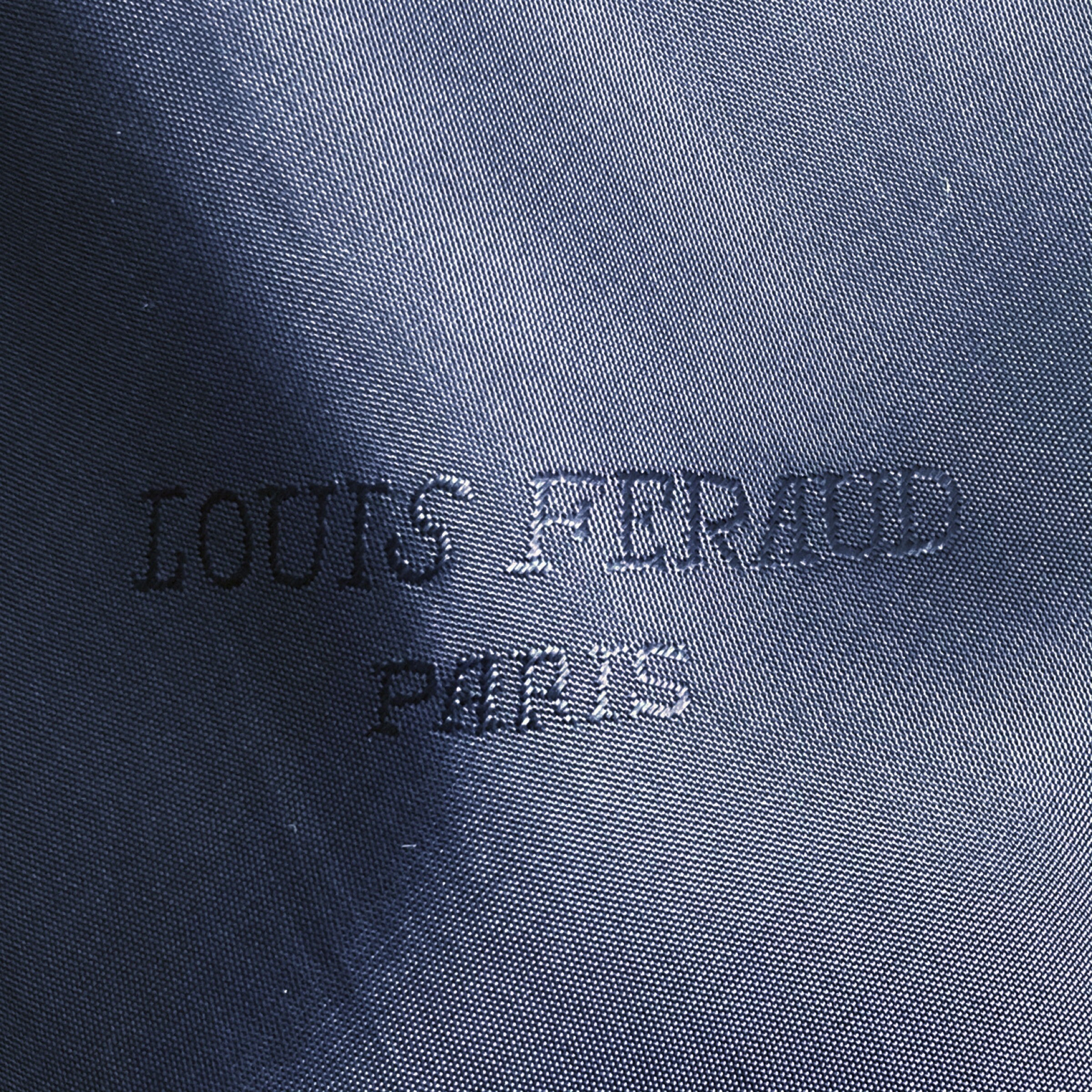 Louis Feraud Paris Vintage Navy Blue Wool Overcoat Size 42 FR | Etsy