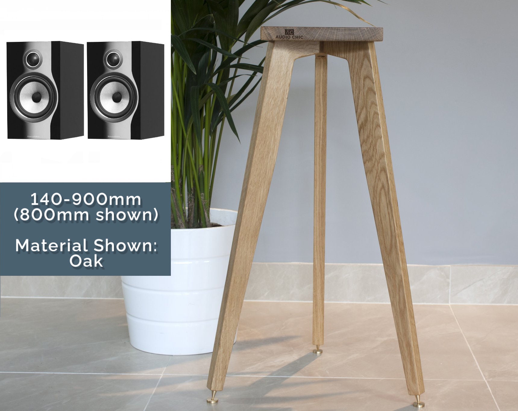 B&W 706 S2 Speaker Stands 140-900mm (pair) - Etsy