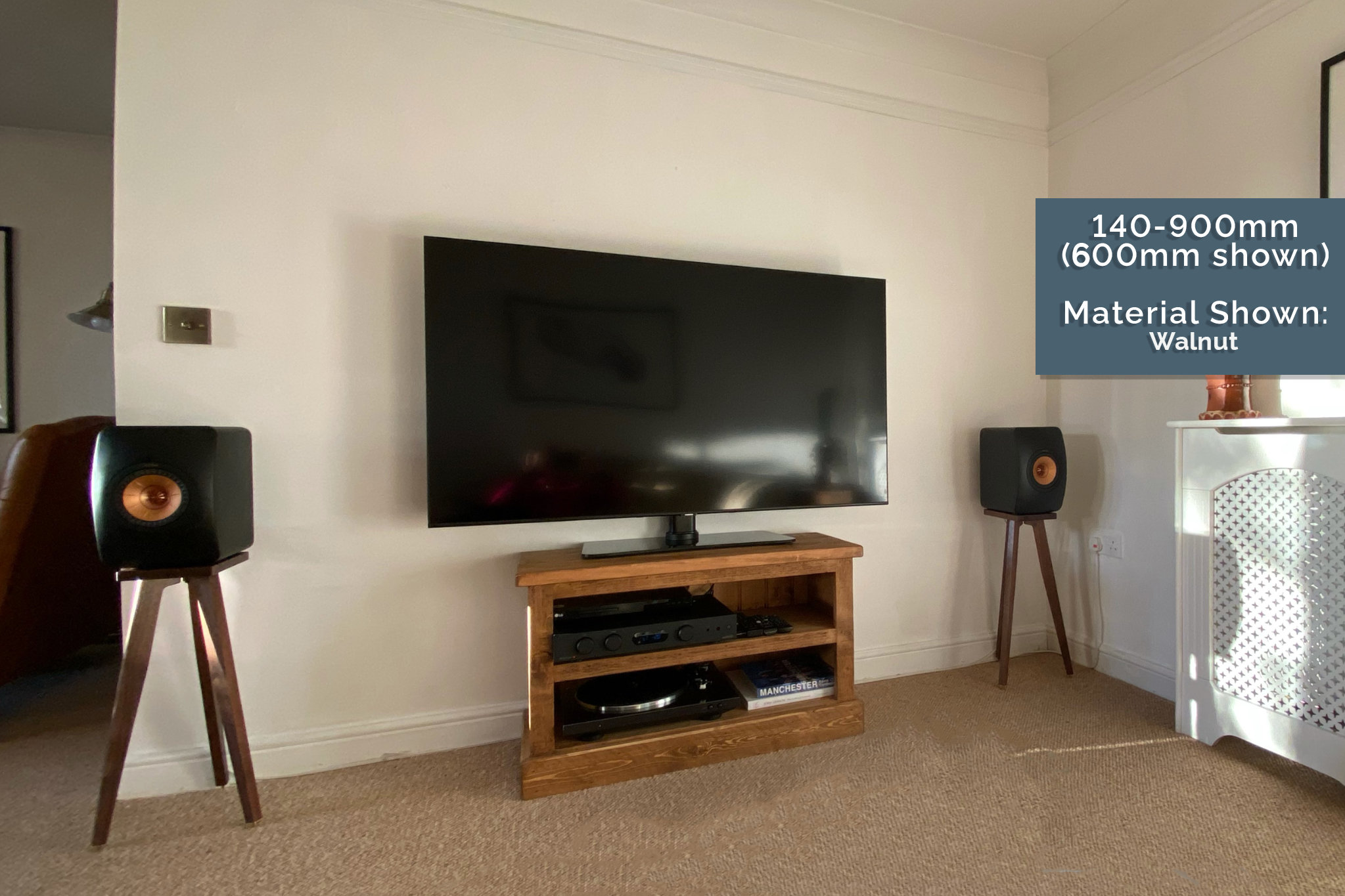 KEF LS50 Meta スピーカースタンド 140-900 mm (ペア) - Etsy 日本