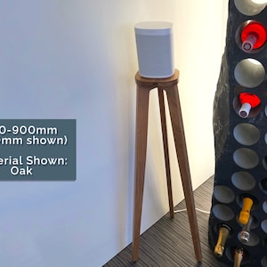 Sonos One Lautsprecherständer 140-900mm (Single) - Geformte Platte