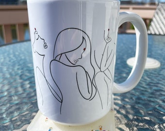 Tazas Aurat / Taza Chai / Tazas de café / Regalos del sur de Asia / Accesorios Desi / Ropa Bollywood