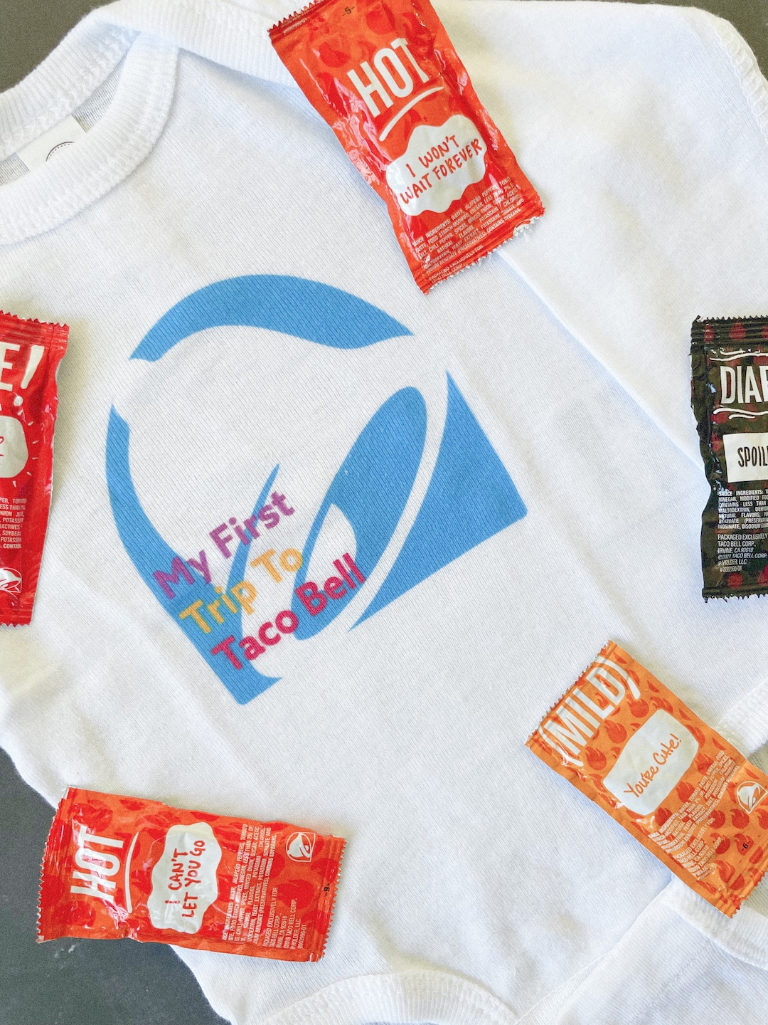 Taco Bell Baby| Desi| South Asian Gifts| Onesie| Toddler T Shirt