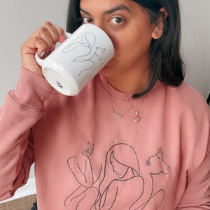 Moletom Cropped Aurat | Roupas Desi | Presentes do Sul da Ásia | Camiseta Desi | Camisa Indiana | Arte do Sul da Ásia | Moletom Desi | Noiva Indiana | Desi