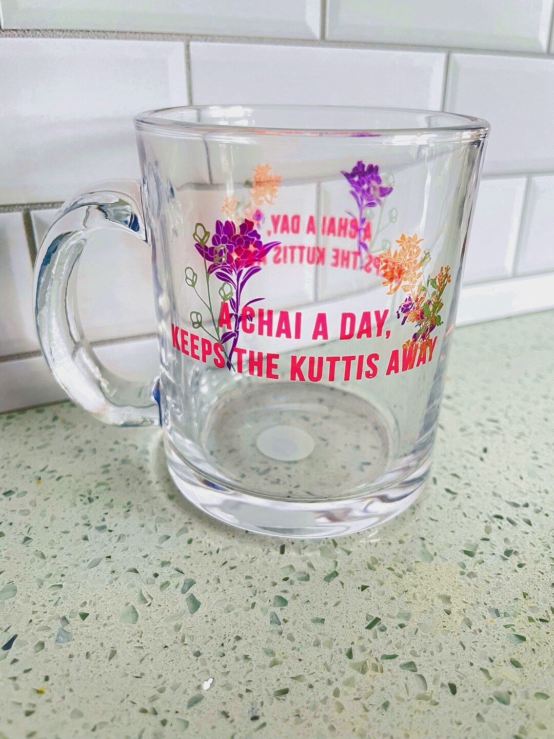 Chai A Day Mug South Asian Gifts Coffee Desi Desi Fun Art Indian