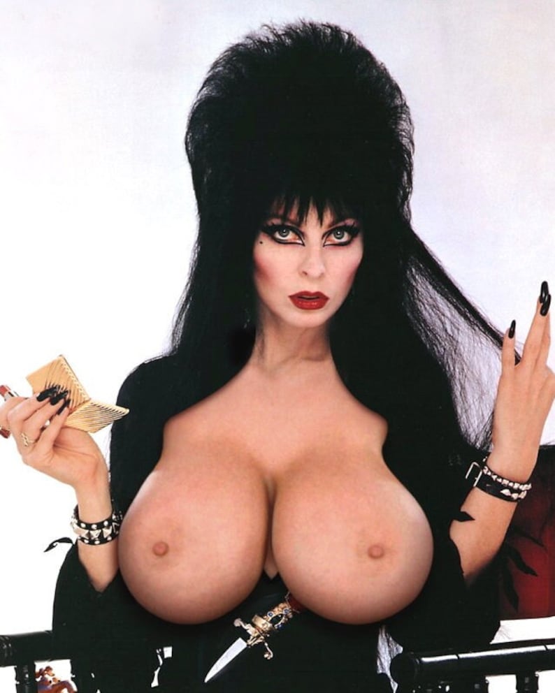 Elvira Fantasy Nude - 8 x 10 Photo - Very Nice! 