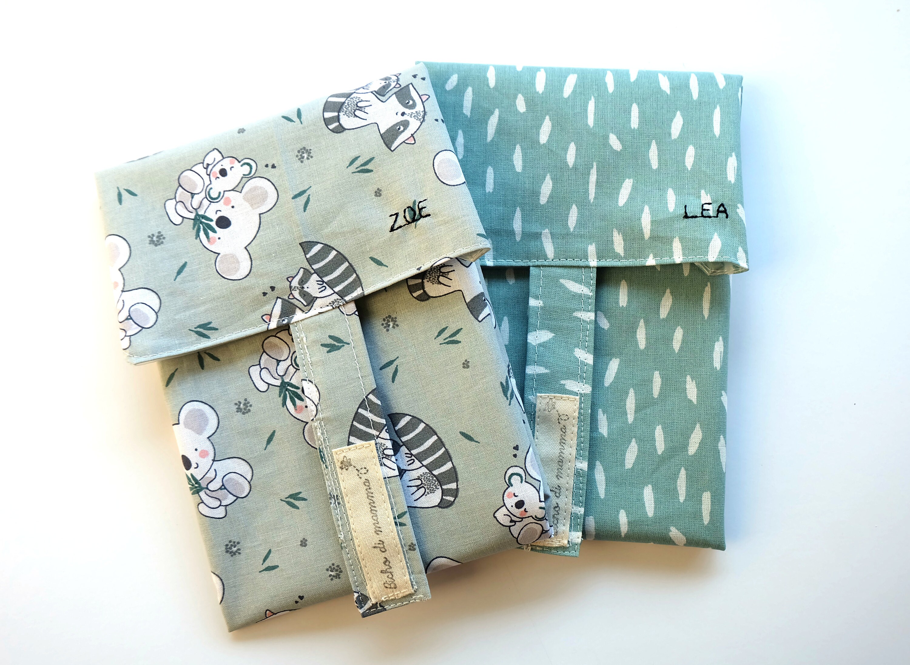 Personalized Reusable Sandwich Wrap: Large Waterproof Zero Waste Food Wrapper