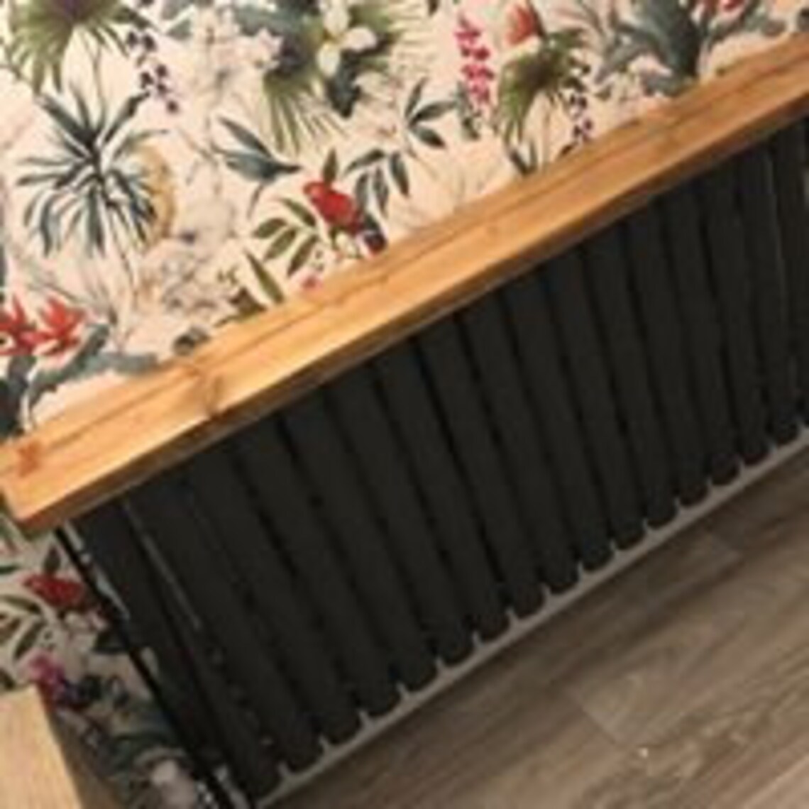 Console Table over radiator table hallway table on hairpin Etsy