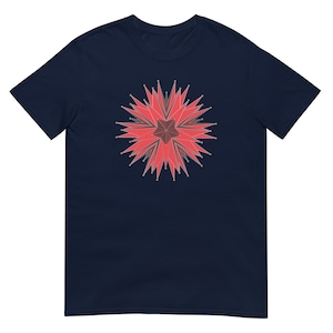 Icosahedron Geometry Short-Sleeve T-Shirt