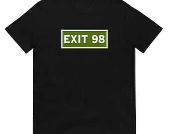 Custom Exit Sign T-shirt, Garden State Parkway, New Jersey | Freeway Exit | Choose your exit!