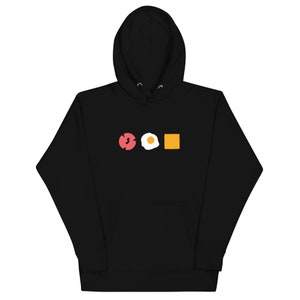 New Jersey Pork Roll or Taylor Ham Egg and Cheese Hooded Sweatshirt