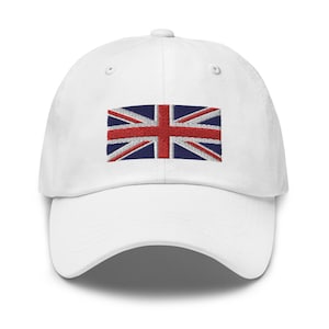 Embroidered Flag of the United Kingdom Dad Hat Baseball Cap