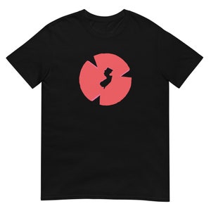 New Jersey Taylor Ham or Pork Roll Slice Short Sleeve T-Shirt
