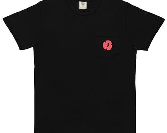 New Jersey Pork Roll / Taylor Ham Slice Pocket T-Shirt