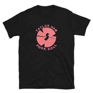 Taylor Ham vs. Pork Roll: A State Divided, New Jersey Short-Sleeve T-Shirt