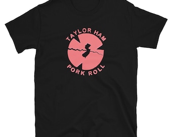 Taylor Ham vs. Pork Roll: A State Divided, New Jersey Short-Sleeve T-Shirt