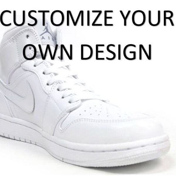 custom jordans etsy