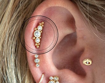 Helix Piercing, Helix Stud, Helix, Tragus, Earring, Cartilage Piercing, Tragu, Cartilage Earring, Conch, Rook, Cartilage Stud, Barbell