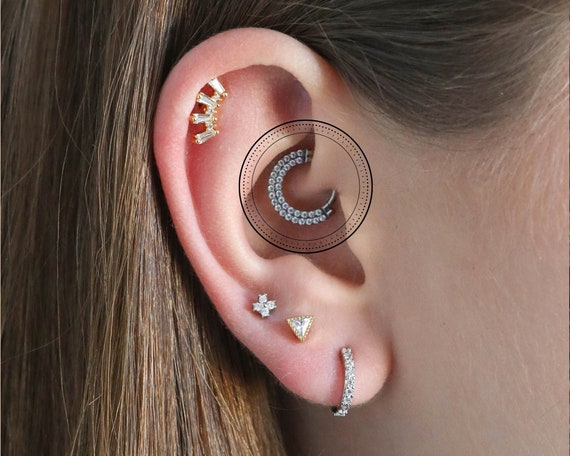 Daith titanium jewelry sale