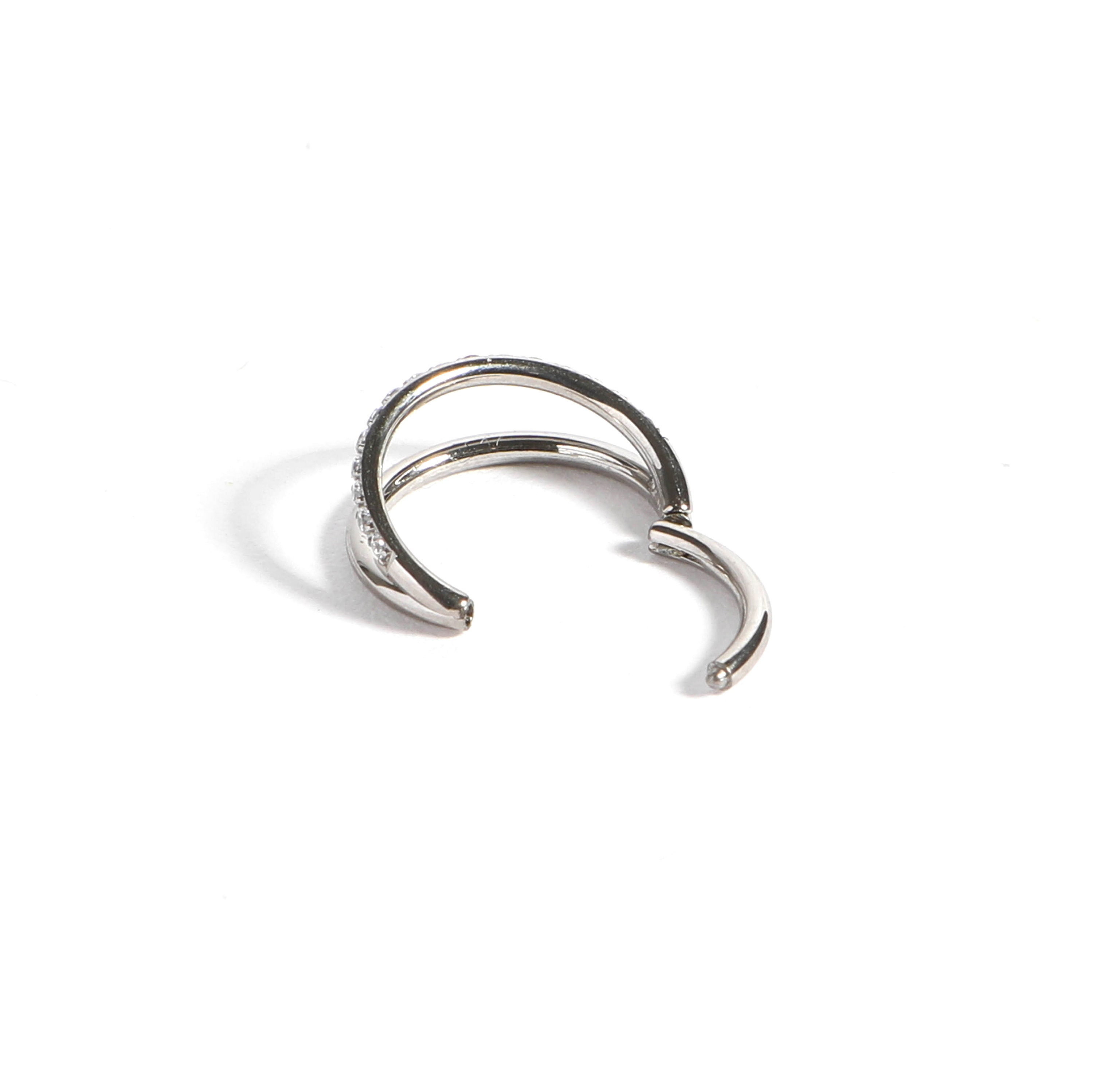 Helix hoop titanium sale