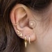 Flower Tragus Piercing, Helix Piercing, Cartilage Piercing, 16G, Tiny Flower, Tragus, Conch, Auricle, Philtrum, Auricle Piercing