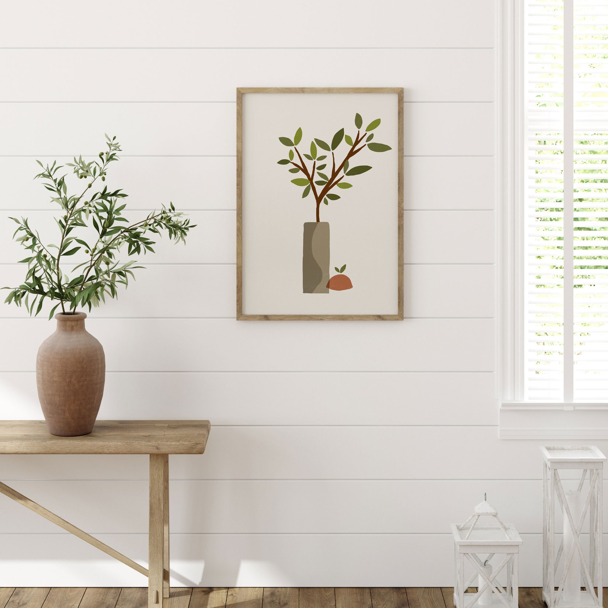 Botanical Wall Art Print House Plants Decor Plants Print Etsy UK