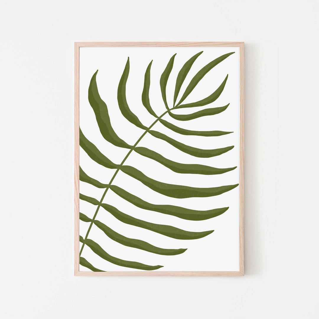 Botanical Wall Art Print Plants Wall Art Printable Wall Art Etsy