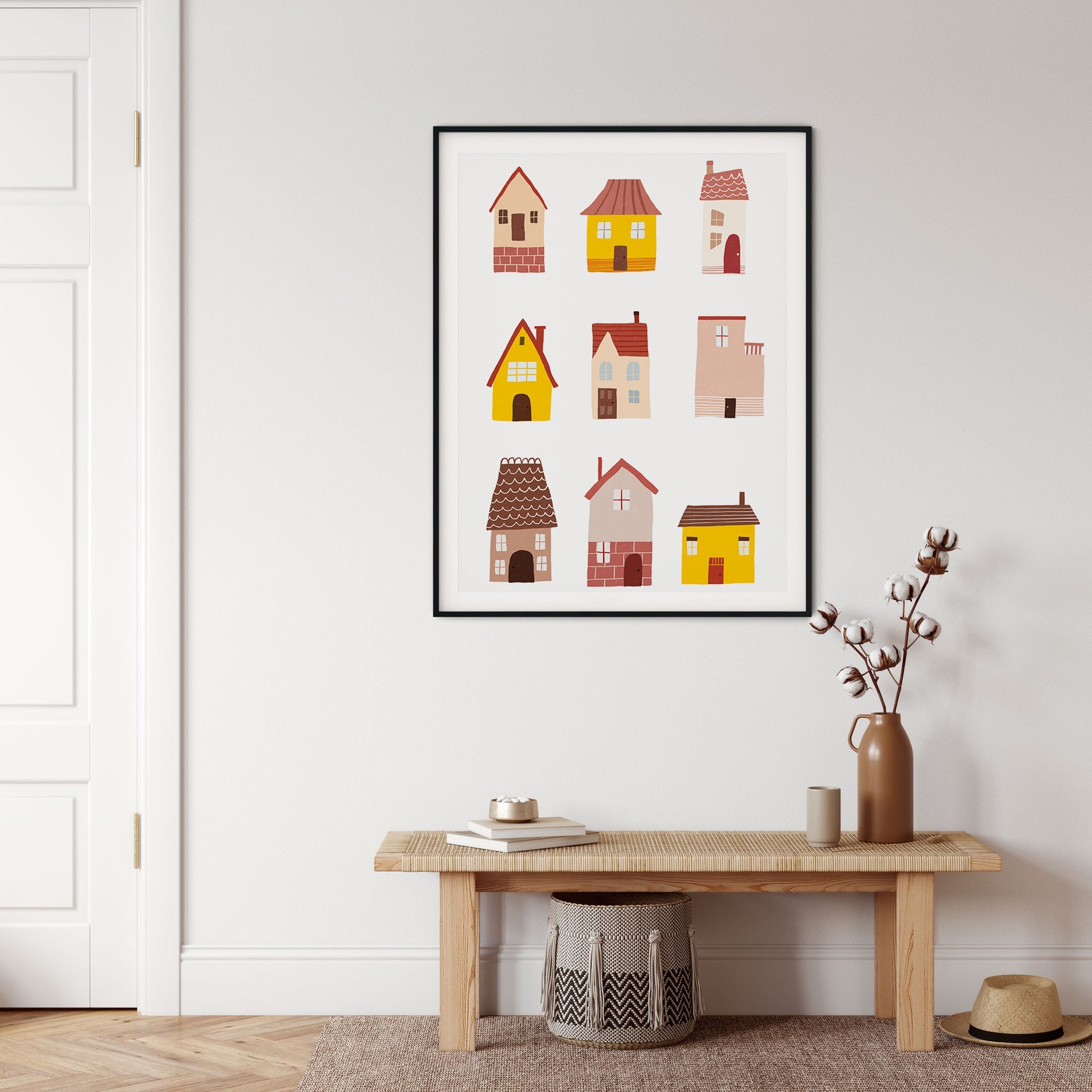 House Print / Instant Download / Digital Print / Vintage House Etsy