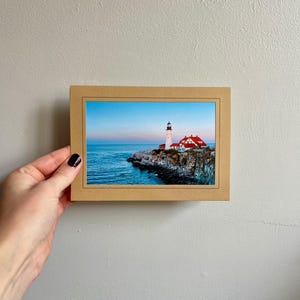 NUOVO Portland Head Light - Portland Maine, Faro, Costa del New England, Fotografia di viaggio, Biglietto vuoto per ogni occasione