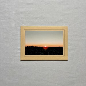 Lancaster Sunset - Lancaster County, boerderij en platteland, blanco kaart, uniek cadeau voor elke gelegenheid