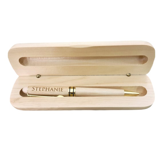 Helicopter Curved Wood Pen Set Black Ball Point Pens Personalised 177 Helicopter Curved Wood Pen Set Black Ball Point Pens Personalised 177
