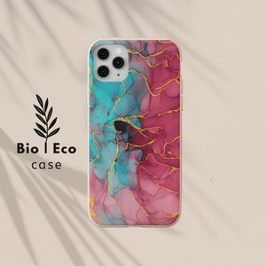Eco iPhone Case, Eco friendly Bamboo Phone Cover For iPhone 16, 15, 14, 13, 12, 11, SE, Compostable Phone Case, Wheat Phone Cover