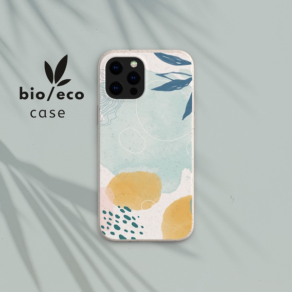 Eco friendly Bamboo Phone Case For iPhone 15, SE, 11, 12, 13, 14, Compostable Phone Case, Wheat Straw Phone Case, Eco iPhone Case Gift
