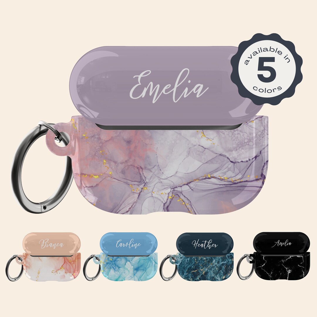 Custom Photo AirPods Pro Case - Personalized TPU Case With Keychain & Wireless Charging