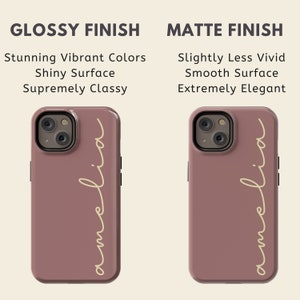 Personalized Case for iPhone 14 13 12 11 Plus Pro Max Mini, Pixel 7, Galaxy S22 S21 S20 Ultra Plus, Custom Cursive Handwritten Script Name