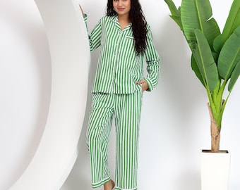 cotton pajamas dress bridesmaid pjs lounge and sleepwear womens clothing personalized gift couple pajamas set matching family custom pajamas
