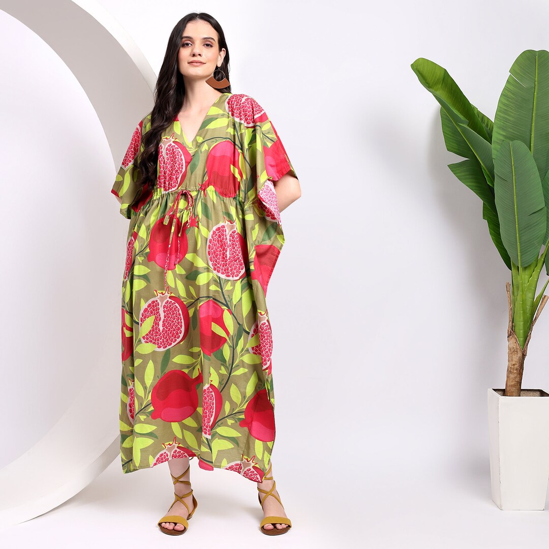 Caftan Ines Pomegrante main image 0