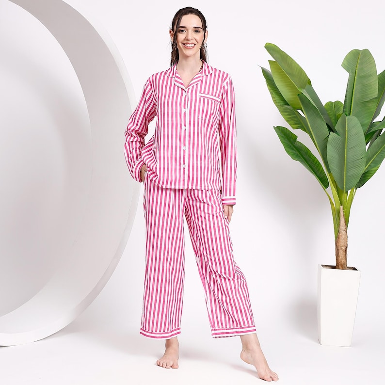 Pink night suits for women