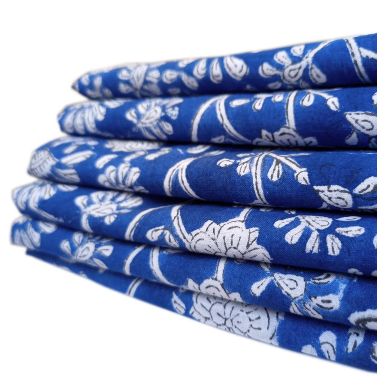 Hand Block Print Fabric Upholstery Fabric 100 Organic Etsy