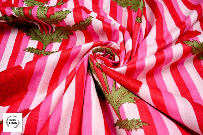 flower buta cotton handloom fabric