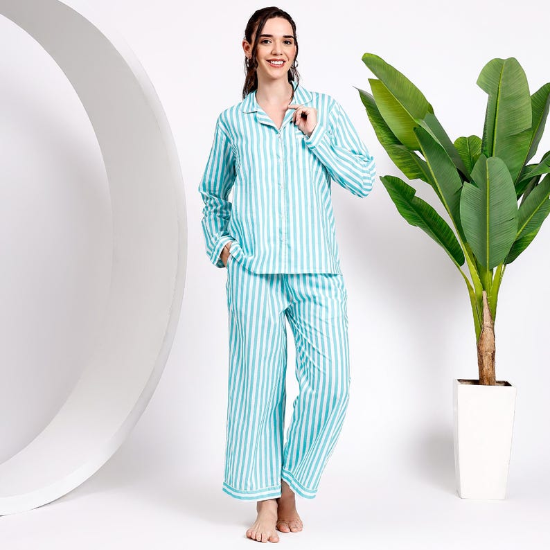 Cotton PJ set for summer