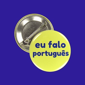 Pin: &quot;Eu falo português&quot; ~ I speak Portuguese ~ Bilingual, Interpreter, Translator, Medical, Server, MA ~ Teacher Gift ~ Brazil, Portugal