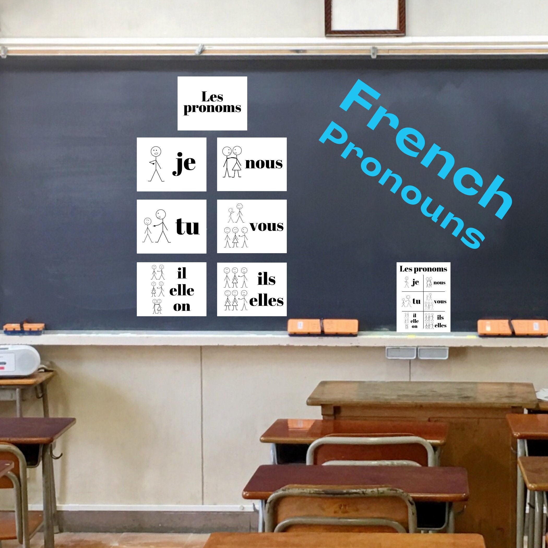 Elle and elles - French Pronouns