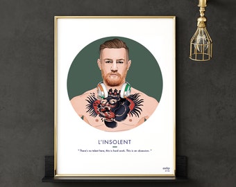 Citation De Combattant Ufc Etsy