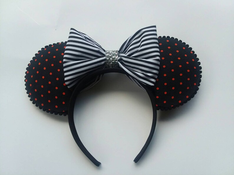 Halloween Minnie and Mickey Ears Mickey/'s not so Scary Halloween Double sided Ears