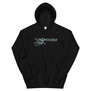 Drexciya Hoodie: Detroit Electro Music, Afrofuturist Design