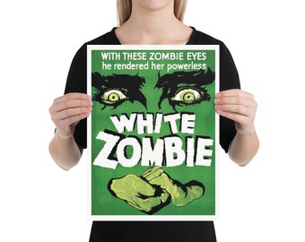 White Zombie Movie Poster