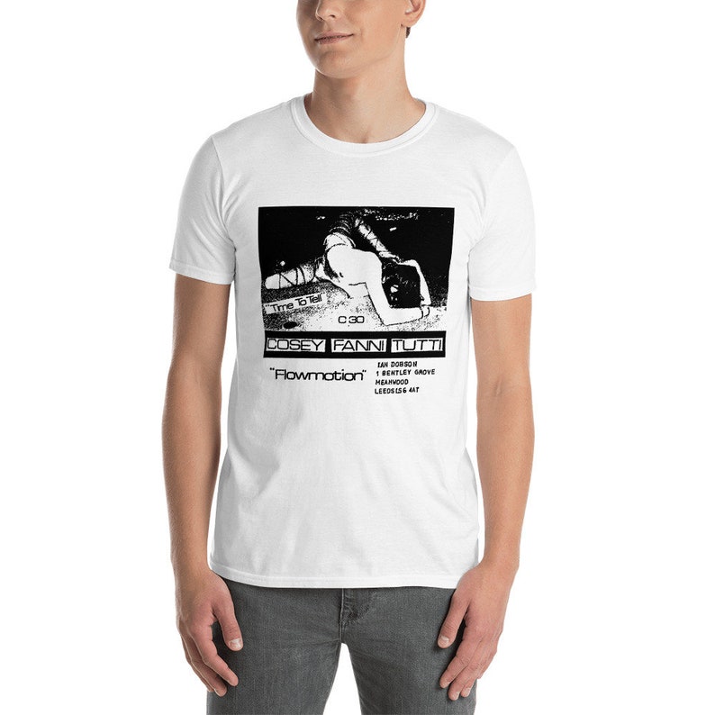 Cosey Fanni Tutti Time To Tell Tape T-Shirt, Punk Alt Goth Tee, gift for Industrial Music fans image 2